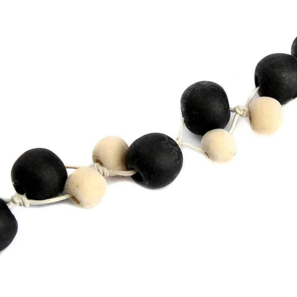 Canggu Necklace | Natural + Black