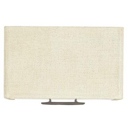 CASCADE BURLAP BLANC 3-DRW NIGHTSTAND