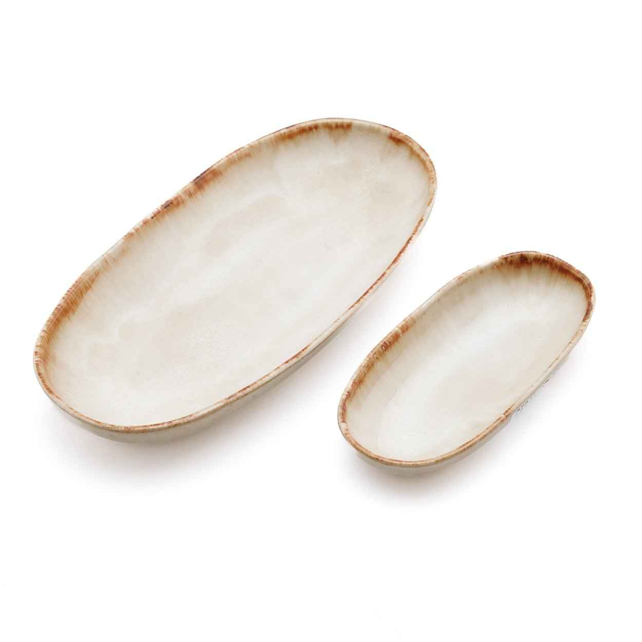 CASCAIS OVAL PLATE | MEDIUM | SET OF 6