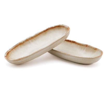 CASCAIS OVAL PLATE | SMALL | SET OF 6