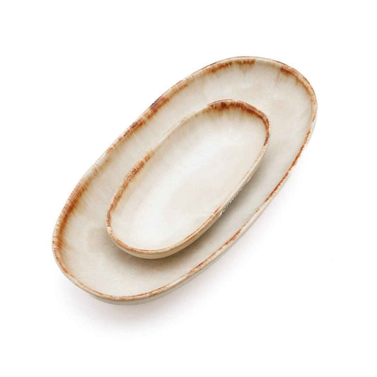 CASCAIS OVAL PLATE | SMALL | SET OF 6
