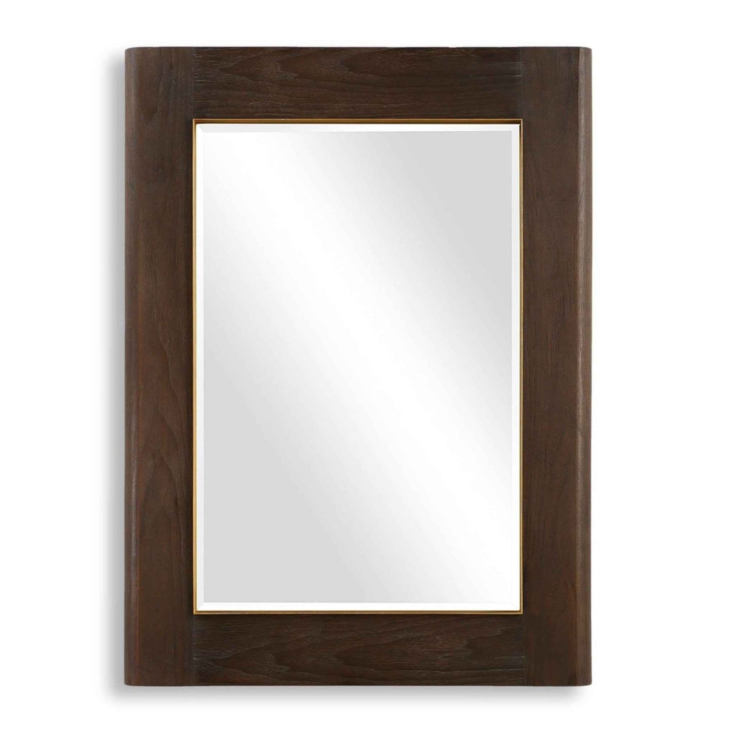 CATRON AGED WALNUT MIRROR