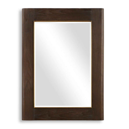 CATRON AGED WALNUT MIRROR