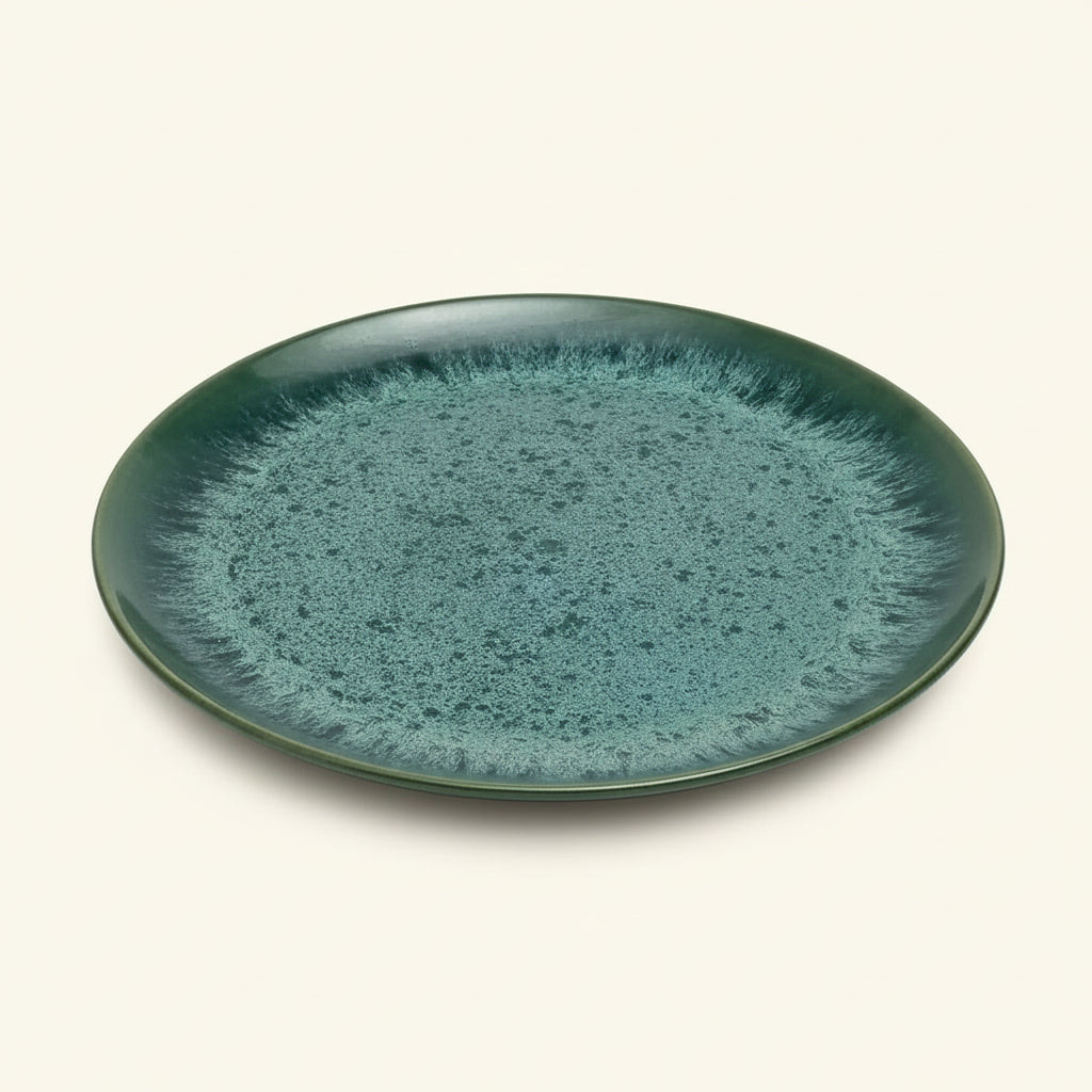 AQUA CERAMIC DINNER PLATE | SET OF 4