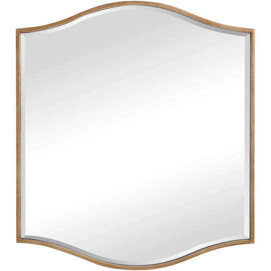 CERISE ANTIQUE GOLD MIRROR