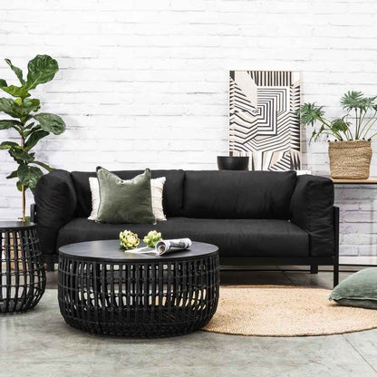CESTA SIDE TABLE | BLACK