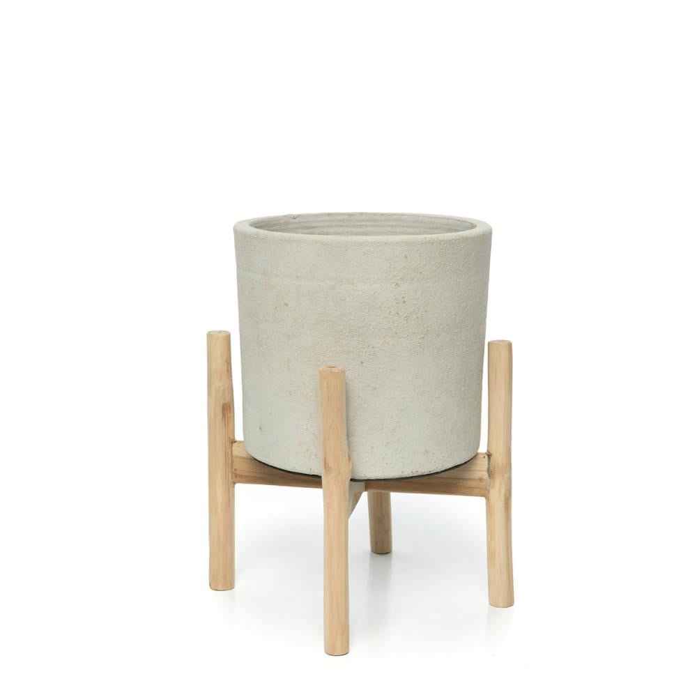 CHALK PLANTER | SOFT GREY | 2 SIZES