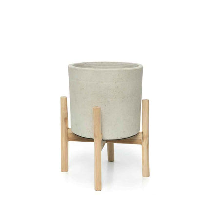 CHALK PLANTER | SOFT GREY | 2 SIZES