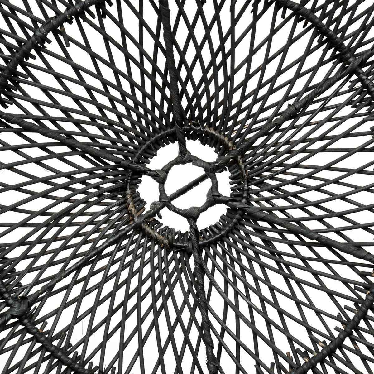 CHAPEAU PENDANT SHADE | BLACK RATTAN