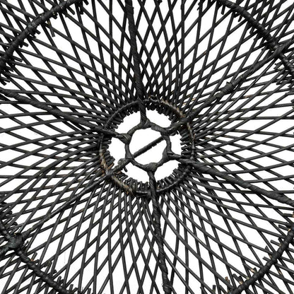 CHAPEAU PENDANT SHADE | BLACK RATTAN