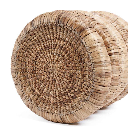 CHUNKY BASKET WITH HANDLES | WATER HYACINTH | LARGE