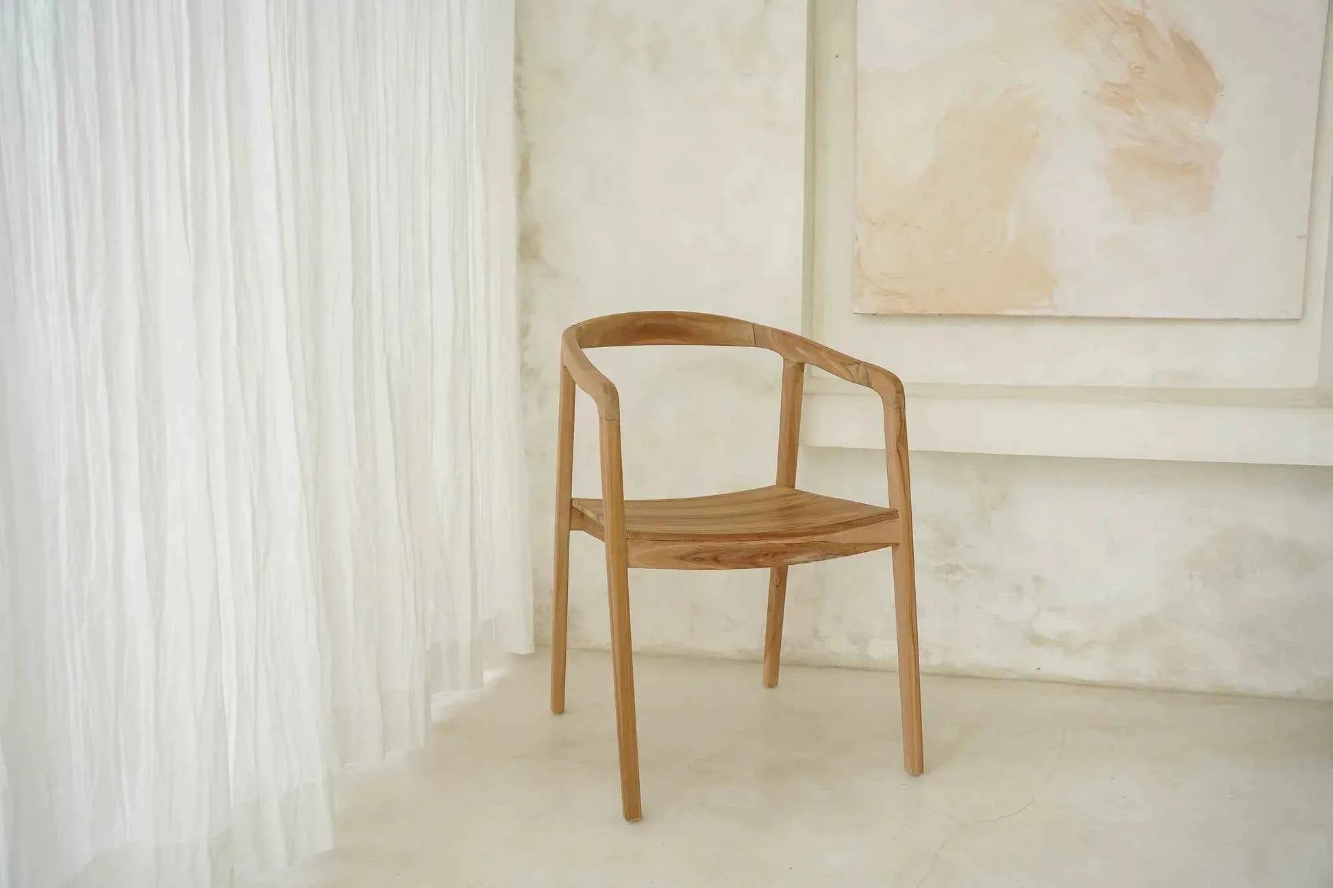 CLASSIC TEAK ARMCHAIR | NATURAL | SET OF 2