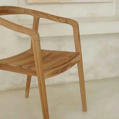 CLASSIC TEAK ARMCHAIR | NATURAL | SET OF 2