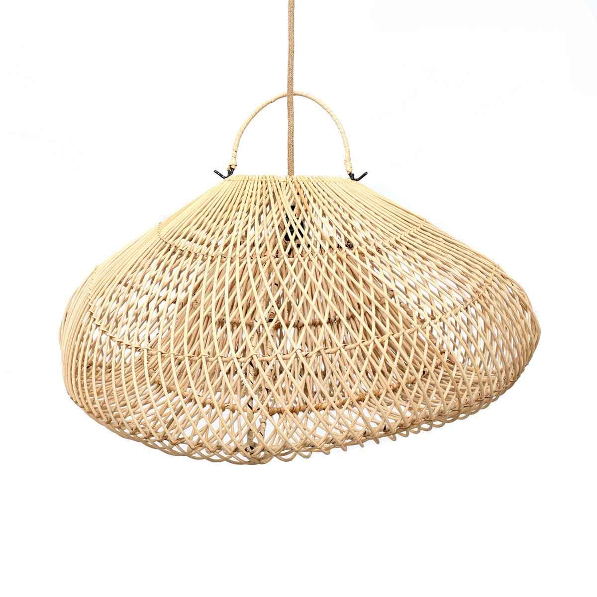 CLOUD PENDANT SHADE | NATURAL RATTAN | LARGE