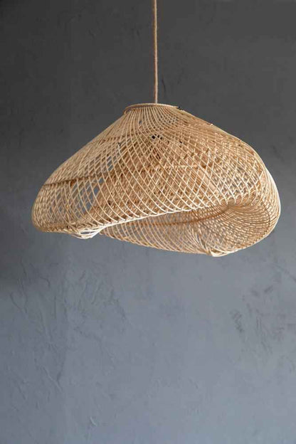 CLOUD PENDANT SHADE | NATURAL RATTAN | LARGE