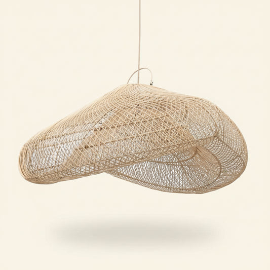 CLOUD PENDANT SHADE | NATURAL RATTAN | XXL