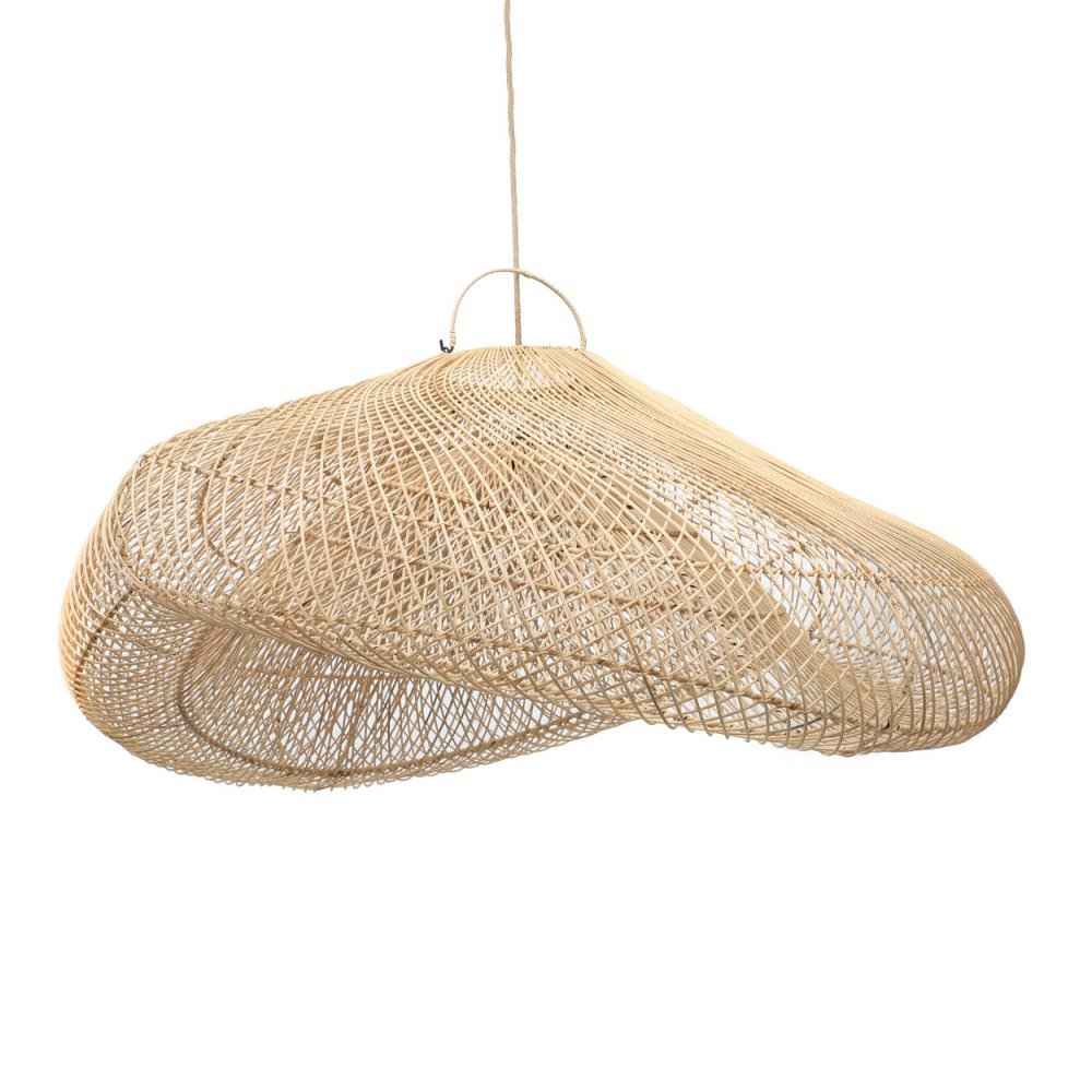 CLOUD PENDANT SHADE | NATURAL RATTAN | XXL