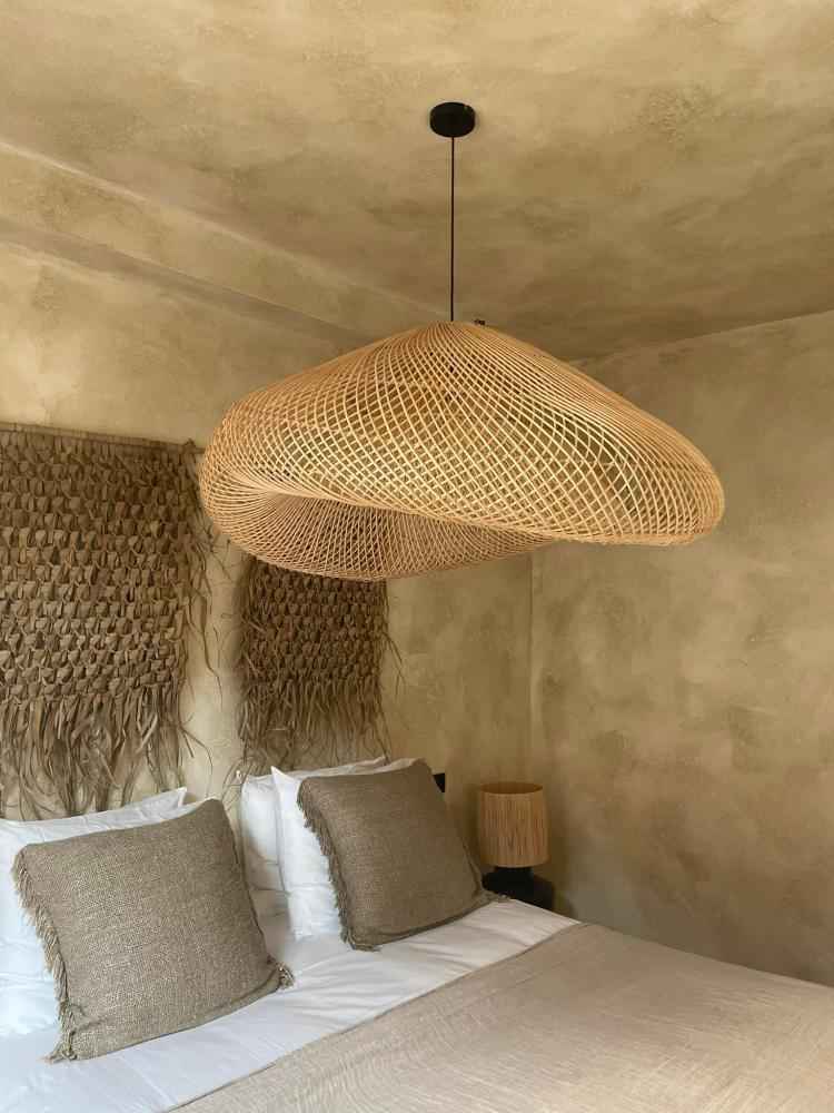 CLOUD PENDANT SHADE | NATURAL RATTAN | XXL