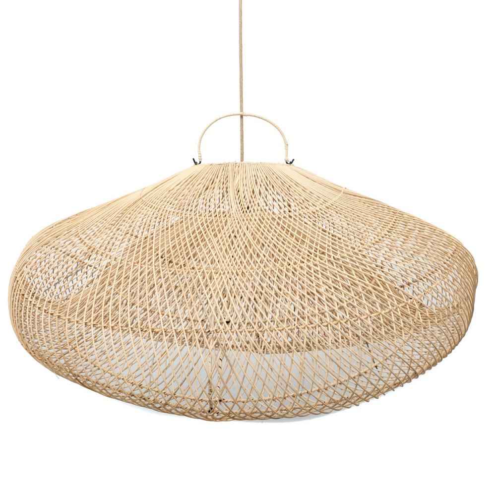 CLOUD PENDANT SHADE | NATURAL RATTAN | XXL
