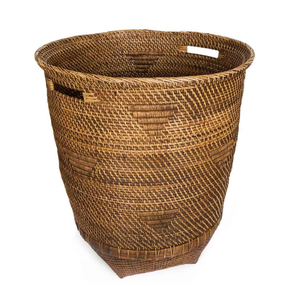 COLONIAL LAUNDRY BASKET WITH LID | NATURAL | XL