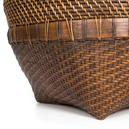 COLONIAL LAUNDRY BASKET WITH LID | NATURAL | XL