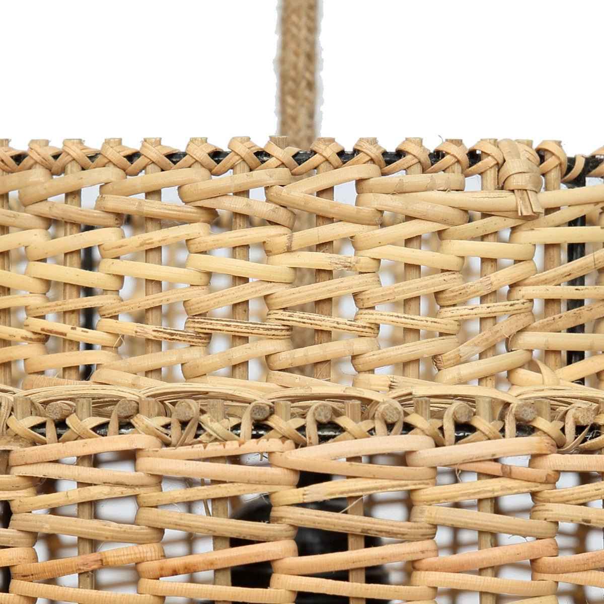 COLONIAL PENDANT / NATURAL RATTAN
