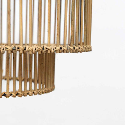 COLONIAL PENDANT / NATURAL RATTAN