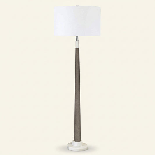 COLT MARBLE & CEMENT FLOOR LAMP