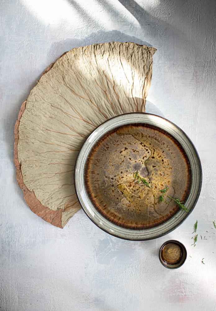 COMPORTA DINNER PLATE | HANDMADE STONEWARE | LARGE | SET OF 4