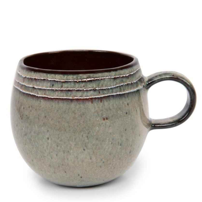 COMPORTA MUG | HANDMADE STONEWARE | SET OF 6 | LARGE