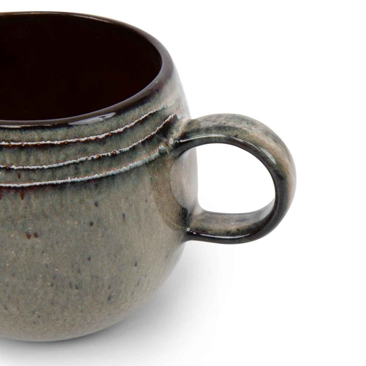 COMPORTA MUG | HANDMADE STONEWARE | SET OF 6 | LARGE
