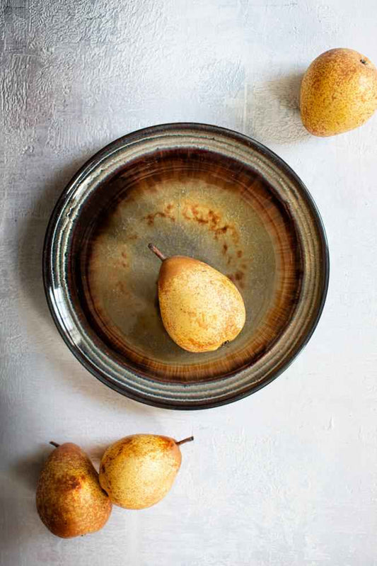 COMPORTA SALAD PLATE | HANDMADE STONEWARE | SET OF 6