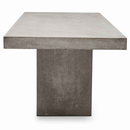 CONCRETE SLAB DINING TABLE