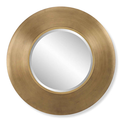 CONTESSA GOLD ROUND MIRROR