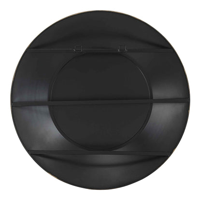 CONTESSA GOLD ROUND MIRROR