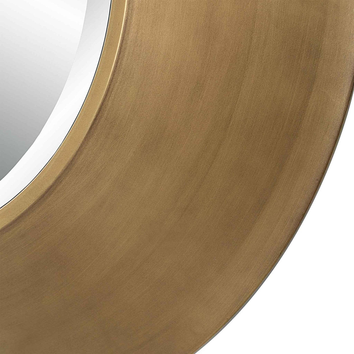 CONTESSA GOLD ROUND MIRROR