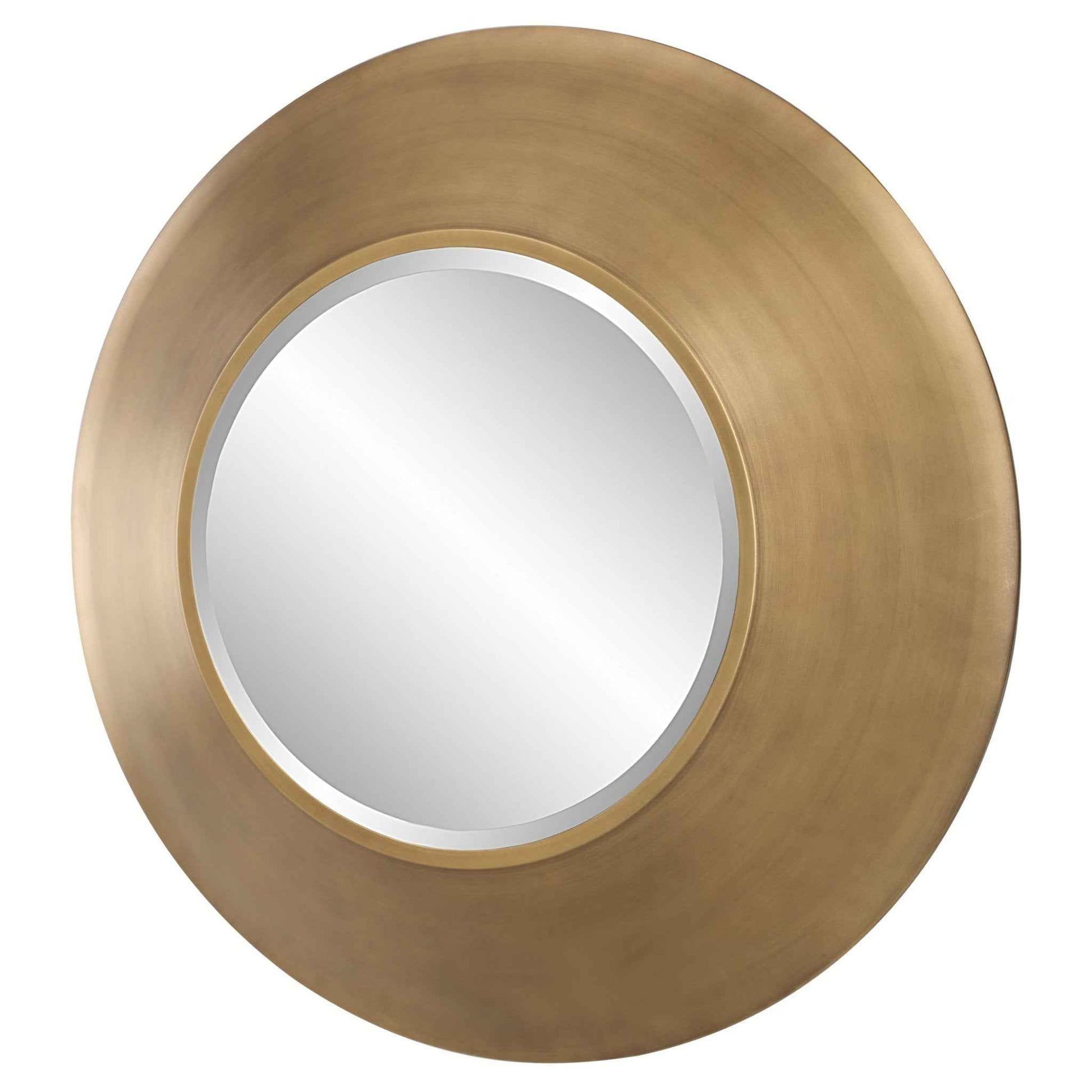 CONTESSA GOLD ROUND MIRROR
