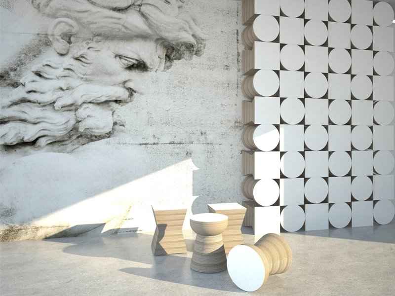 Cork Seat  |  Side Table