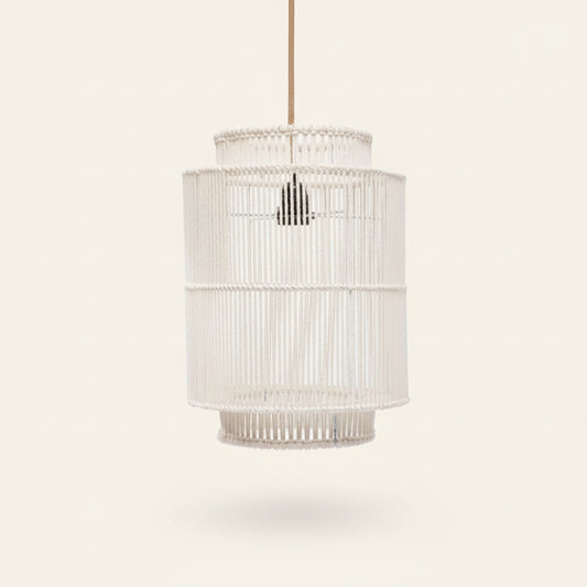 COTTON PENDANT SHADE | WHITE