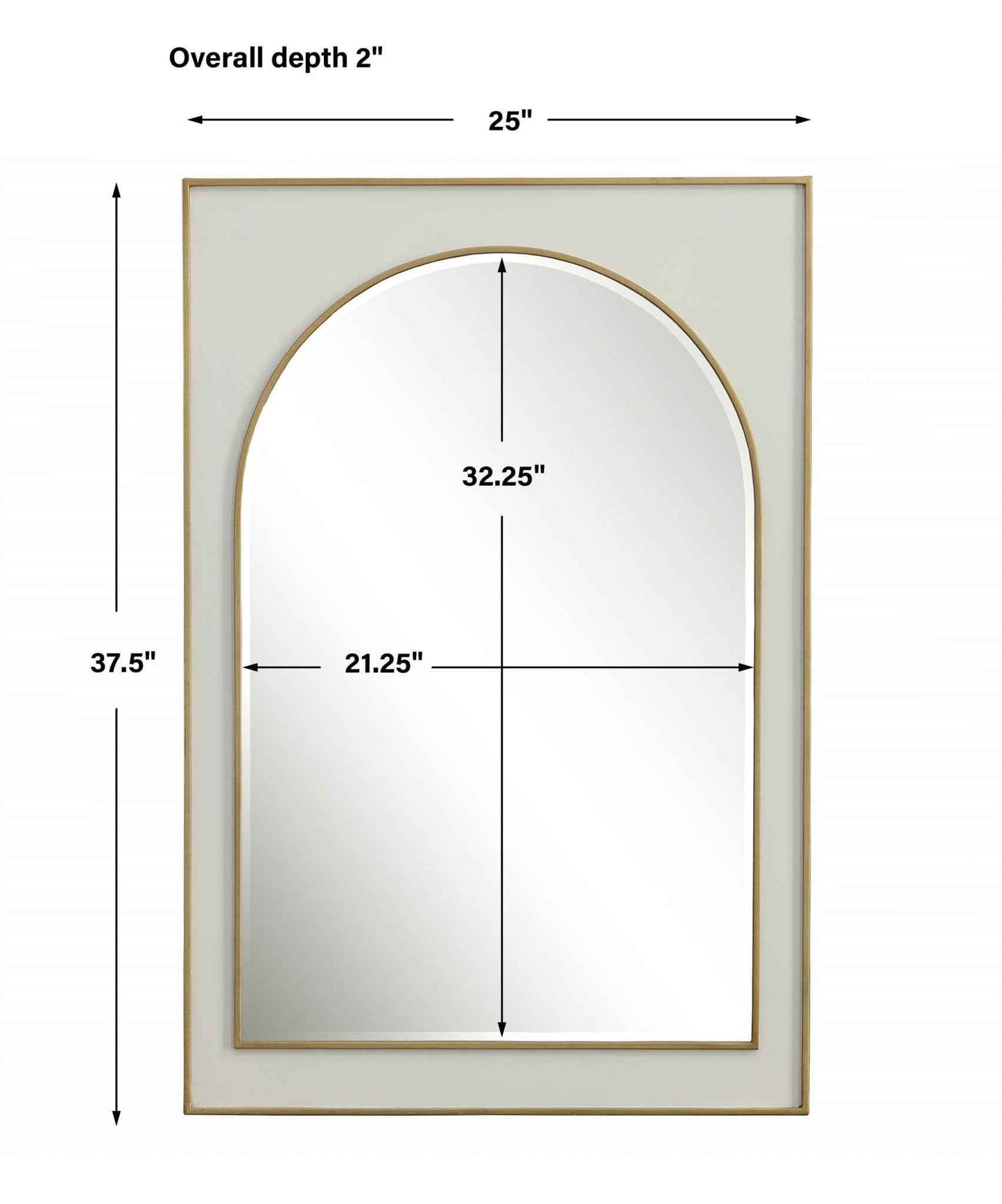 CRISANTA ARCH MIRROR
