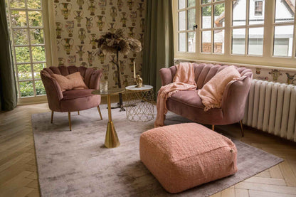 CROCO SIDE TABLE | BRASS