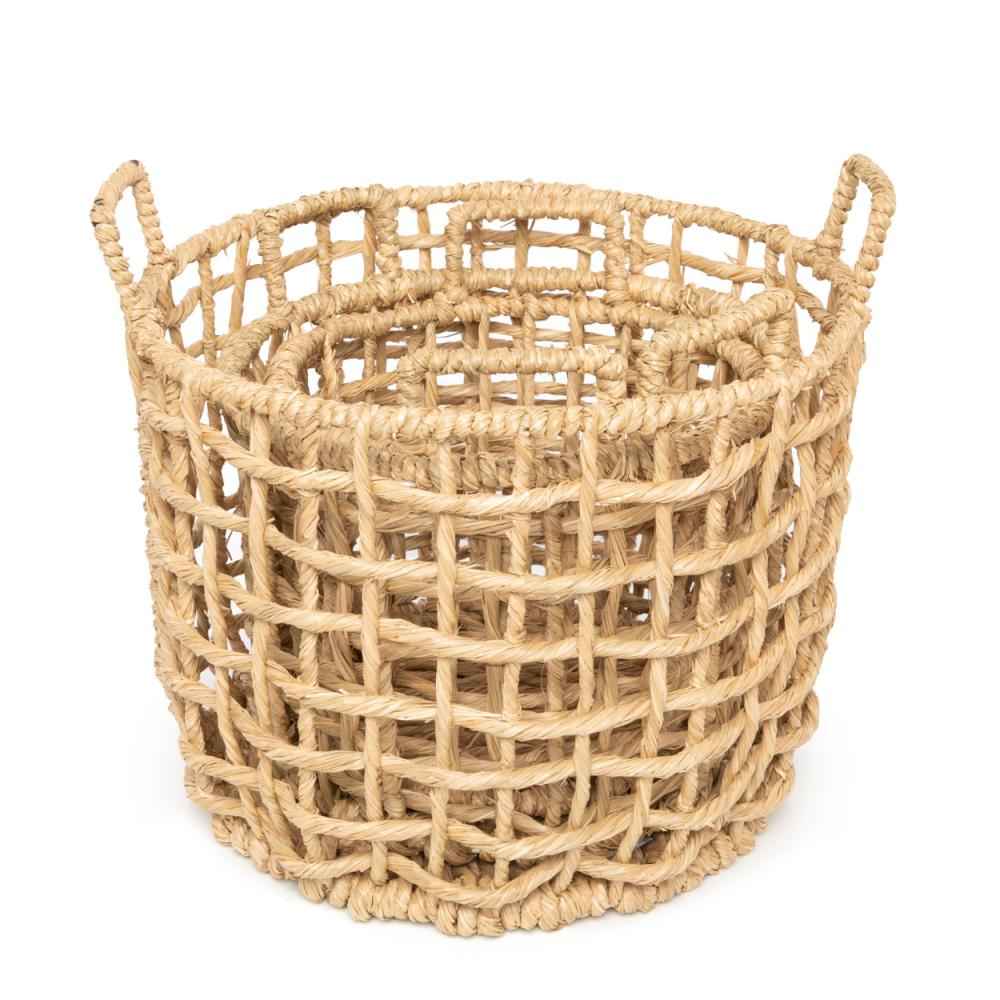 CUA DAI BASKETS | NATURAL SEAGRASS | SET OF 3
