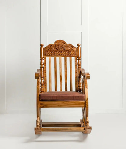 Introducing the Rama Rocking Chair - Your Ticket to Relaxation Bliss| Unwind in Style