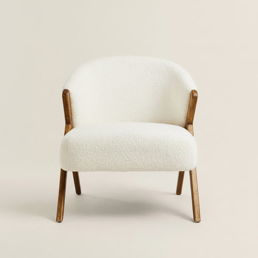 Sink into Style: Discover the Luxurious Comfort of Our Lara Upholstered Armchair - Hansa Handicraft