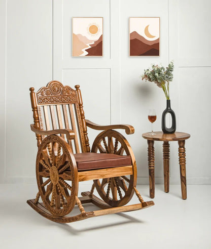 Introducing the Rama Rocking Chair - Your Ticket to Relaxation Bliss| Unwind in Style