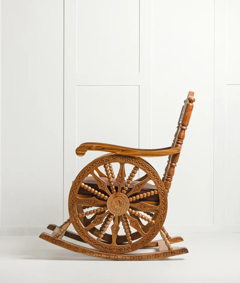 Introducing the Rama Rocking Chair - Your Ticket to Relaxation Bliss| Unwind in Style