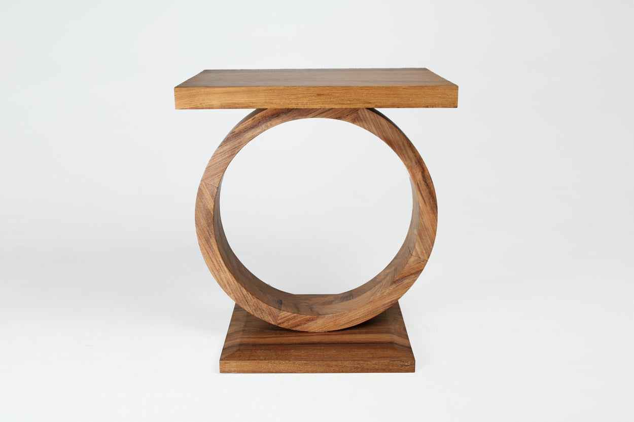 "O" Drink Table- Natural