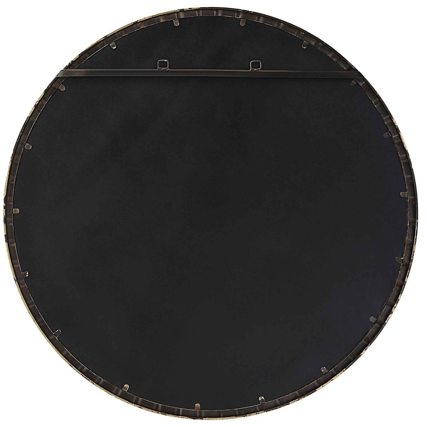 DANDRIDGE ROUND MIRROR GOLD