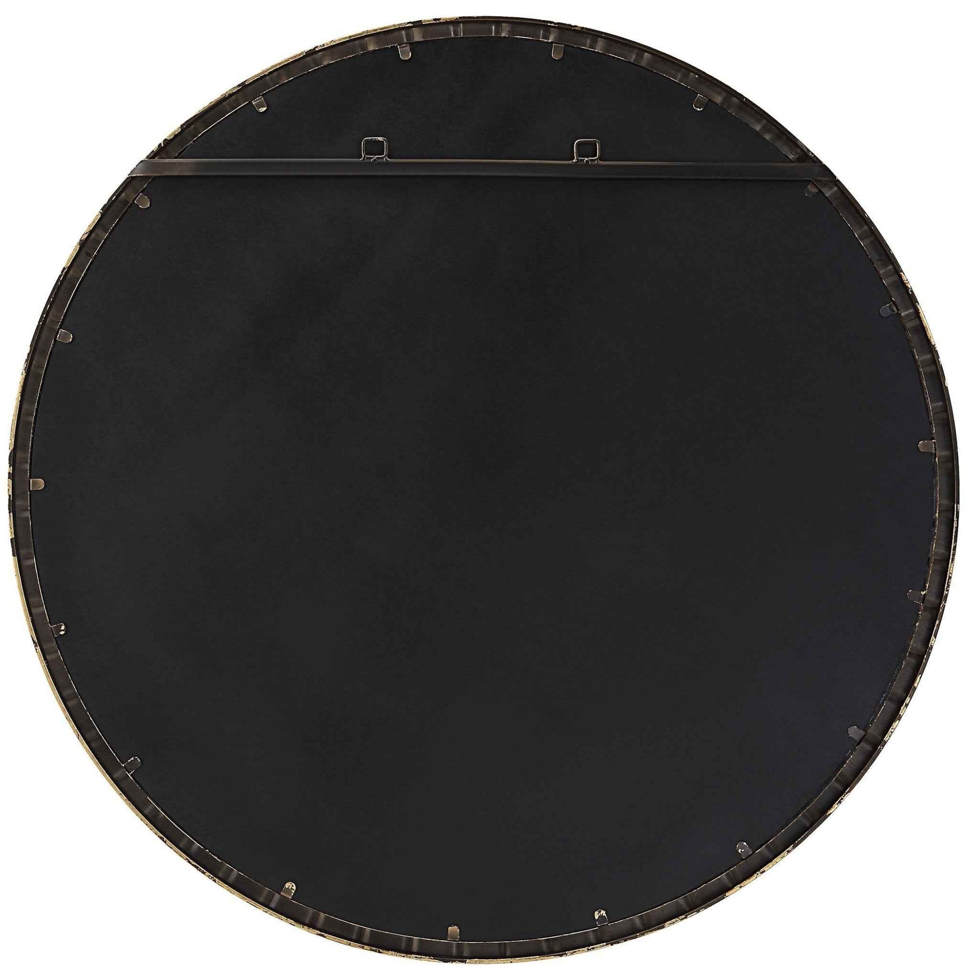 DANDRIDGE ROUND MIRROR GOLD