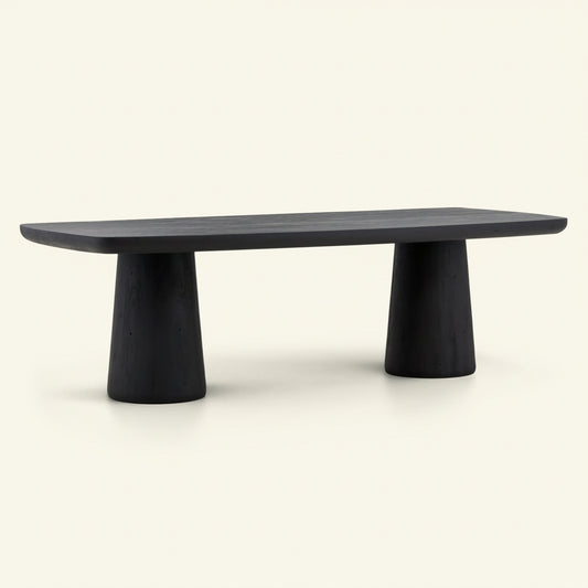 DARIN DINING TABLE: BLACK